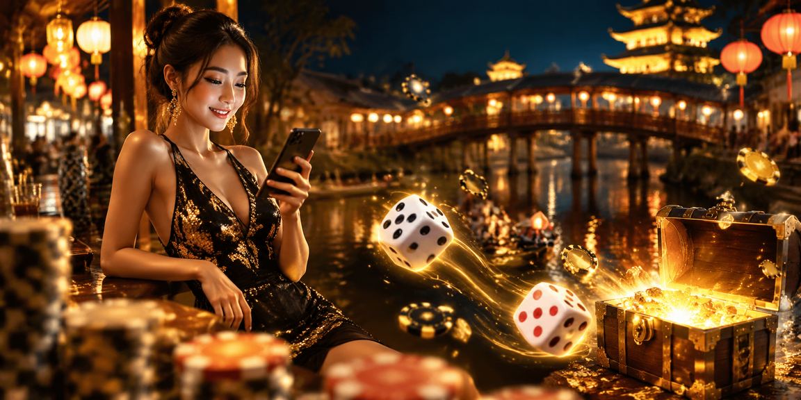 Trò chơi Tài Xỉu sôi động giữa chợ đêm cố đô Huế