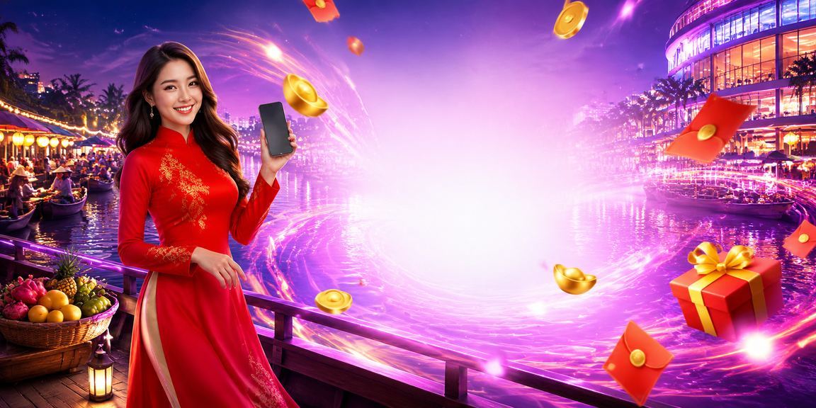 Cảnh thưởng bonus áo dài tại miền Tây